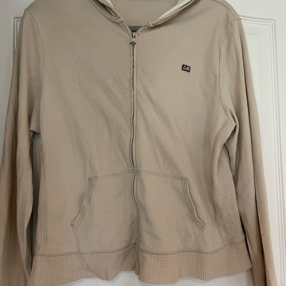 Polo Jeans Tan Hoodie Size XL